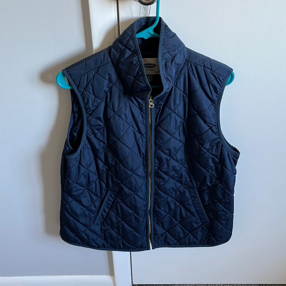 Old navy L blue vest